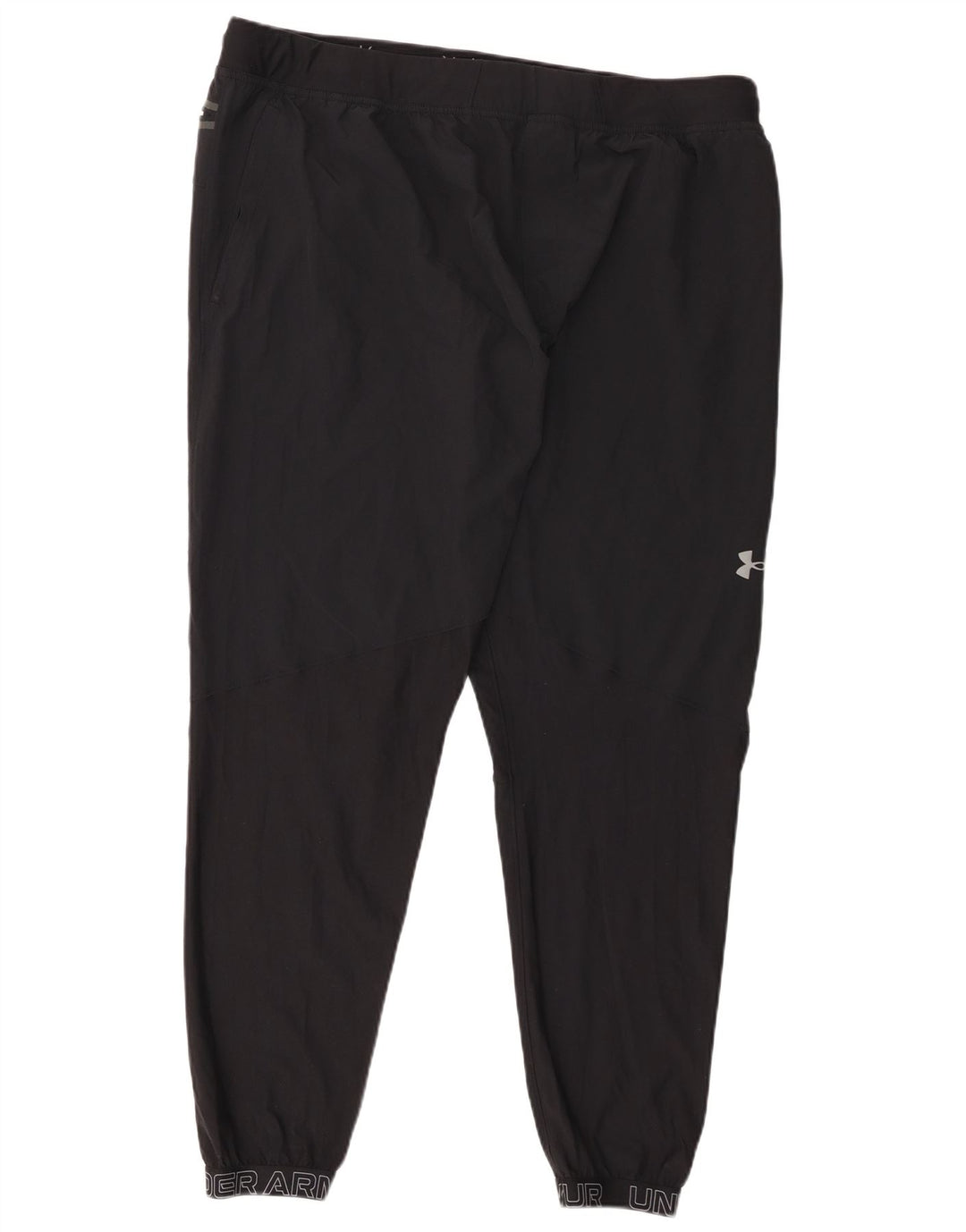 Męskie spodnie dresowe Under Armour z grafiką, 2XL, czarny poliester