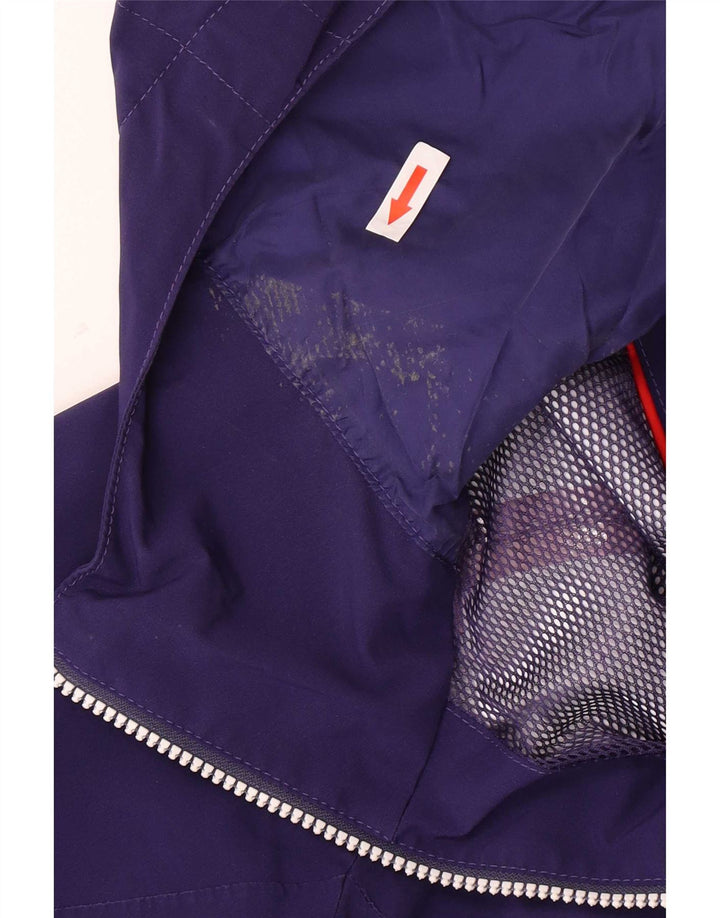 Helly Hansen Damska kurtka przeciwdeszczowa z kapturem UK 14 Średni Fioletowy Poliester