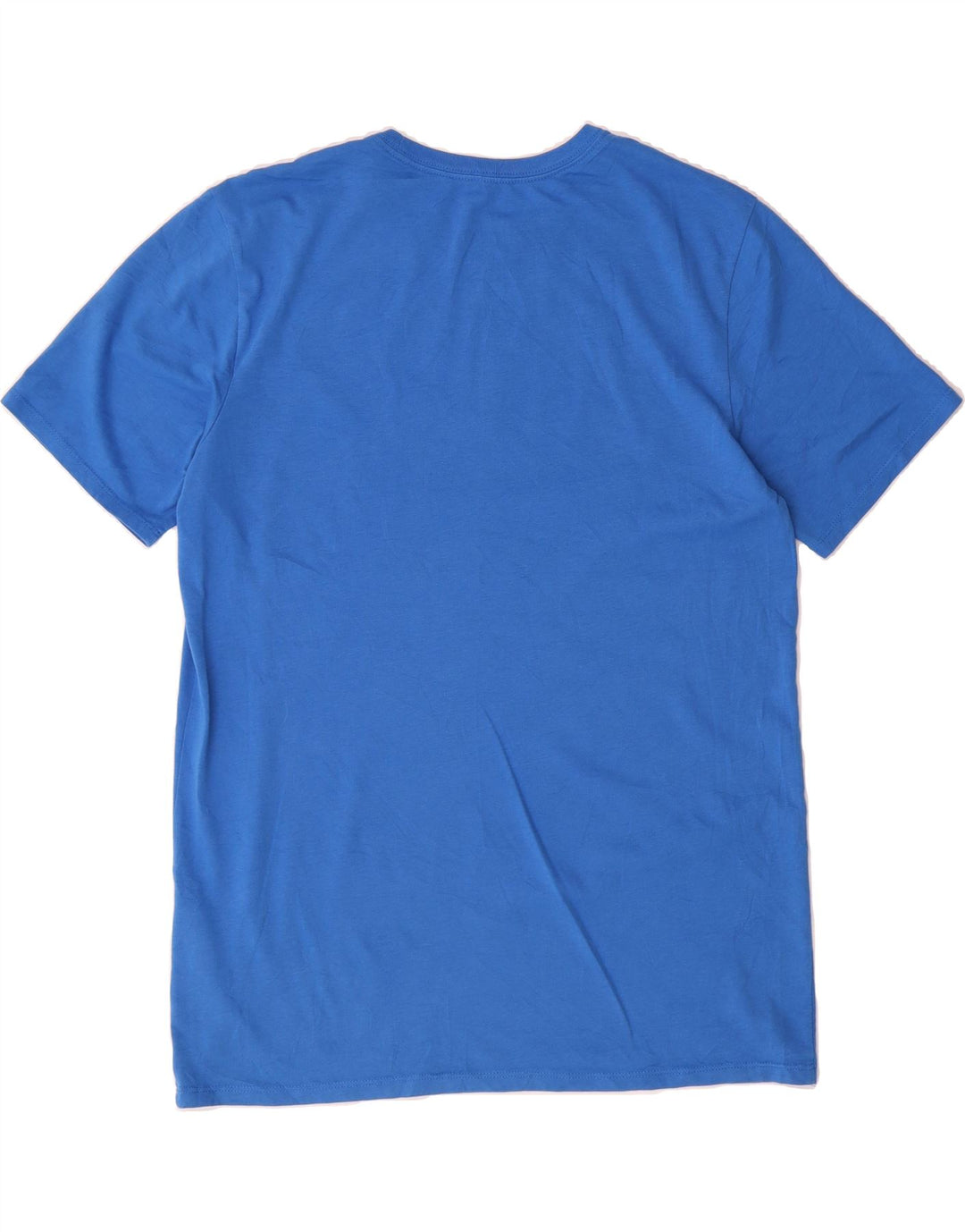 NIKE Mens Athletic Cut Graphic T-Shirt Top Large Blue Cotton Vintage Nike and Second-Hand Nike from Messina Hembry 