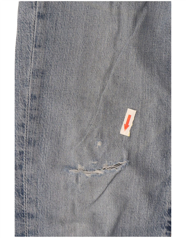 Damskie jeansy Levi's 511 Slim W30 L30 Niebieska bawełna