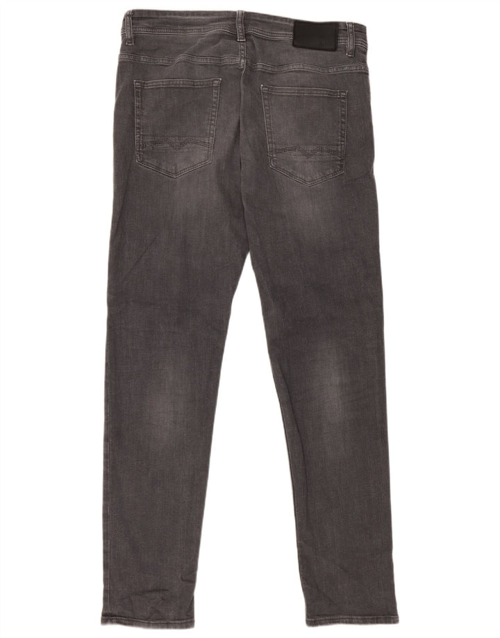 Męskie zwężane jeansy Hugo Boss W32 L31 szare