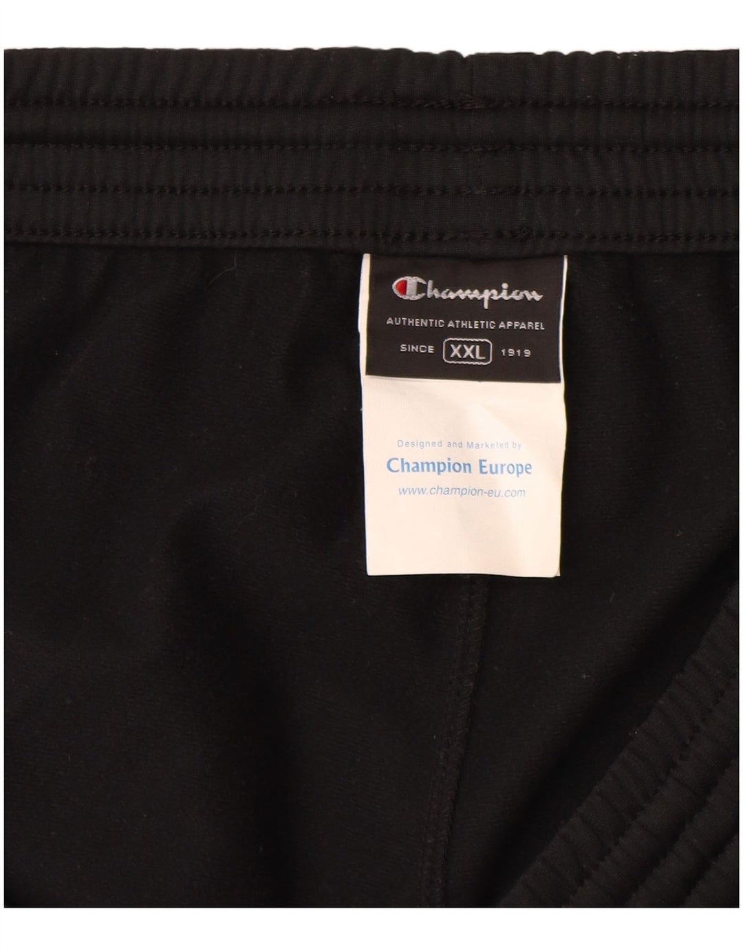 Męskie spodnie dresowe Champion 2XL, czarny poliester