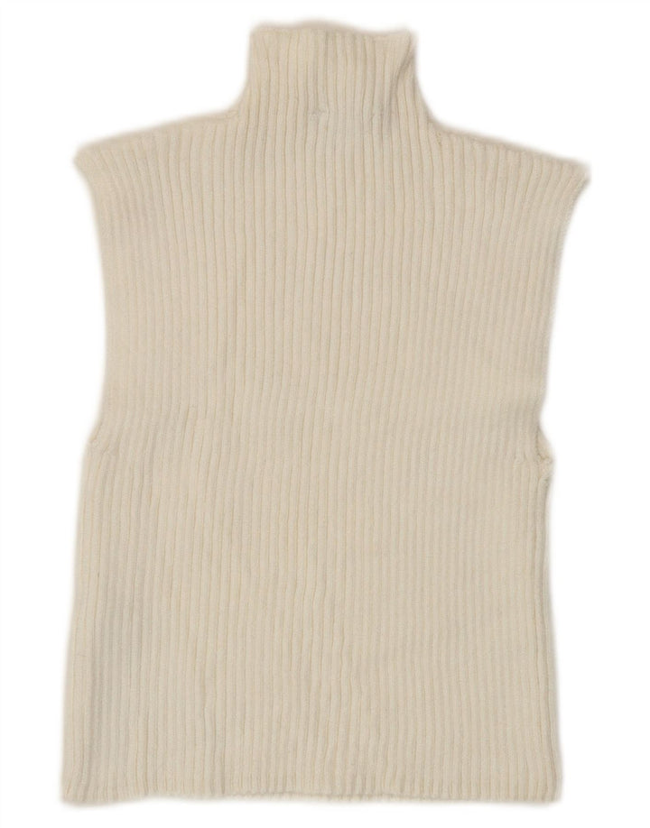 Damski podkoszulek Zara Crop Vest UK 8 Small White Viscose