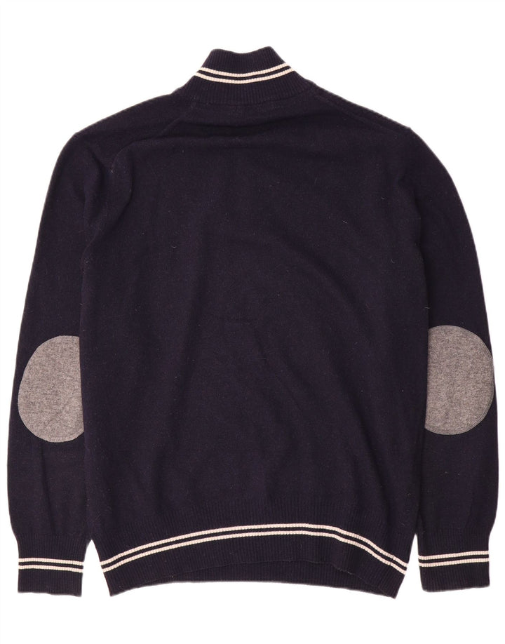 Męski sweter zapinany na zamek North Sails 2XL, granatowo-wełniany