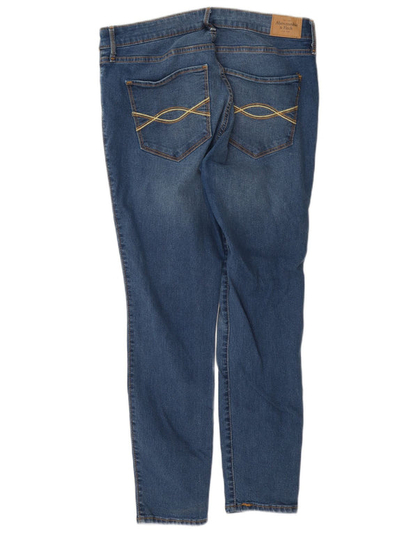 Dżinsy Skinny Damskie Abercrombie & Fitch US 8 Medium W29 L26 Niebieskie