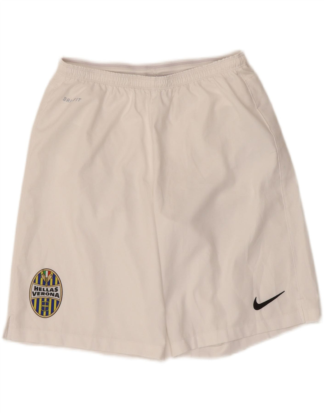 Męskie spodenki sportowe Nike HELLAS VERONA, średni biały poliester