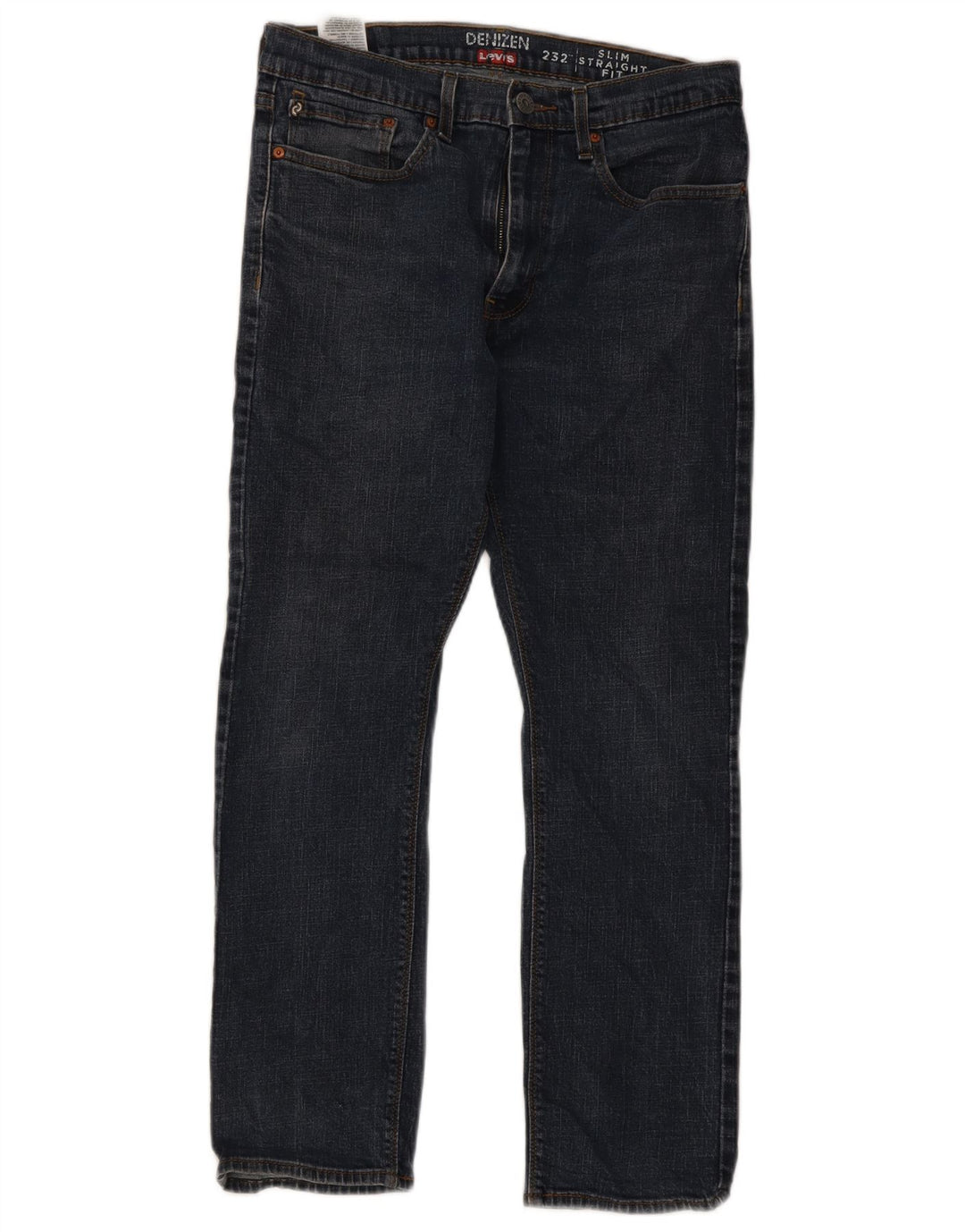 Męskie jeansy Levi's Denizen Slim Straight W34 L30 Granatowa bawełna