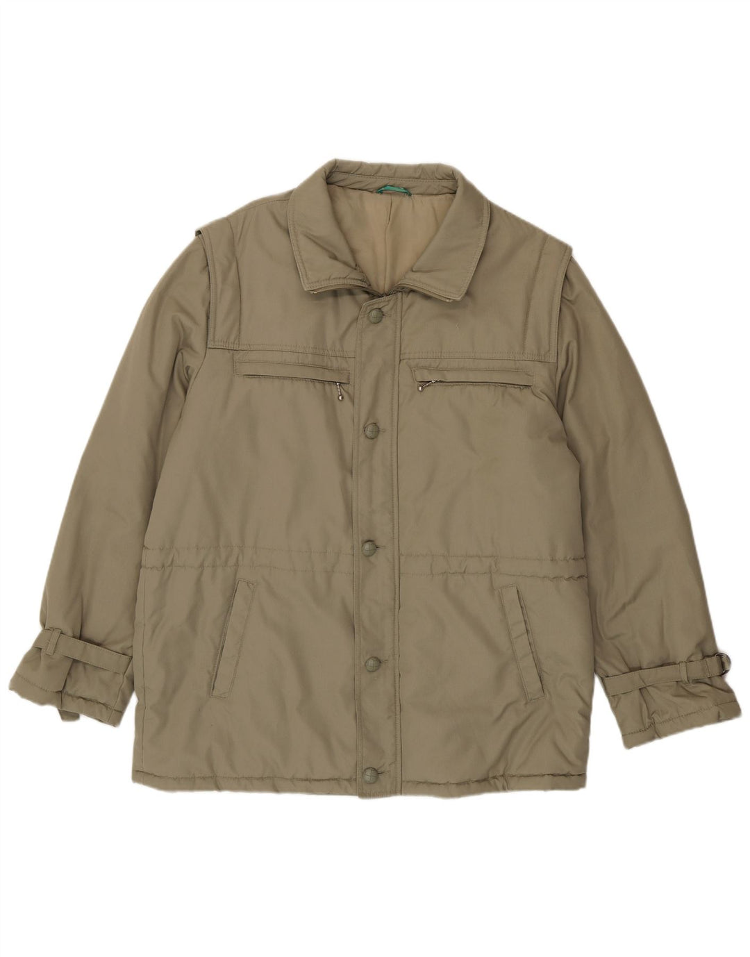 Męska ocieplana kurtka Canda IT 54 2XL Khaki Poliester
