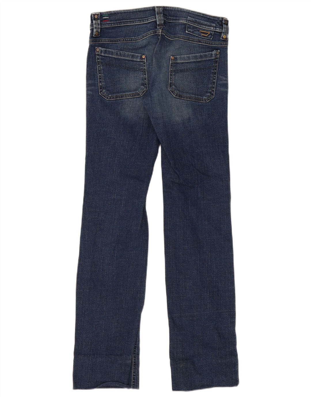 Diesel Damskie Keate Slim Jeans W28 L31 Niebieskie bawełniane