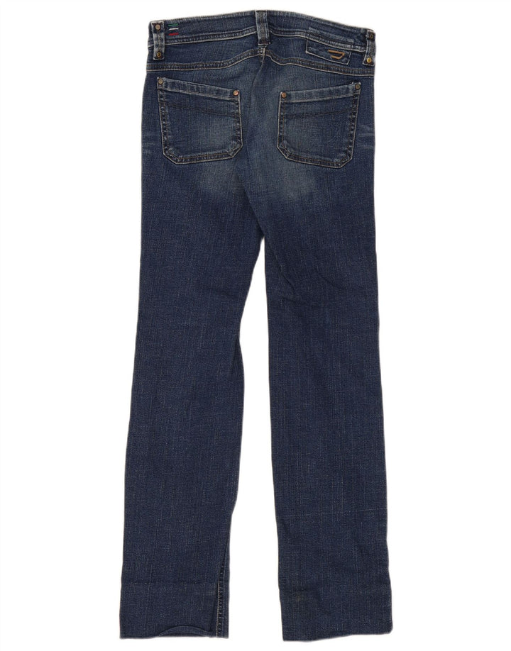 Diesel Damskie Keate Slim Jeans W28 L31 Niebieskie bawełniane