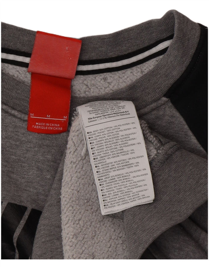 Damski sweter Nike Air Graphic UK 14 w kolorze średnioszarym