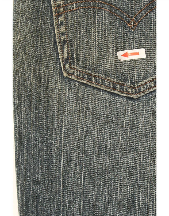 Męskie proste dżinsy Levi's W36 L27 Niebieskie