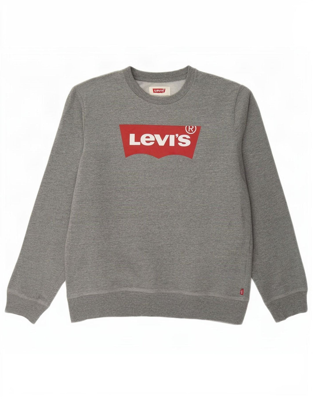 Bluza chłopięca Levi's z grafiką, 13-14 lat, XL, szara bawełna