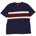 T-shirt męski IZOD, duży, bawełniany, w kolorze granatowym