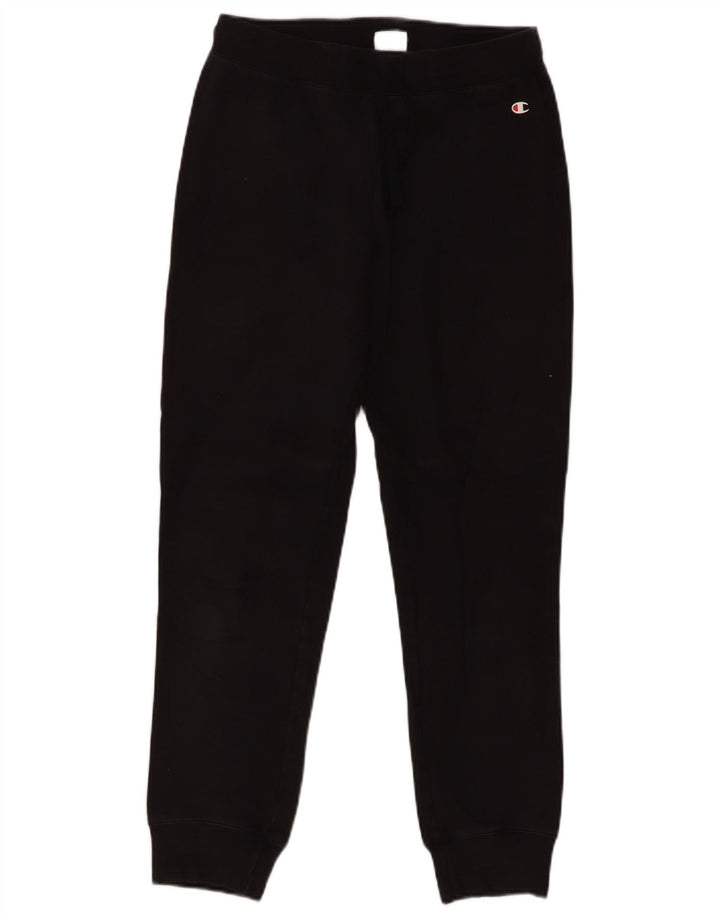 CHAMPION Womens Tracksuit Trousers Joggers UK 12 Medium  Black