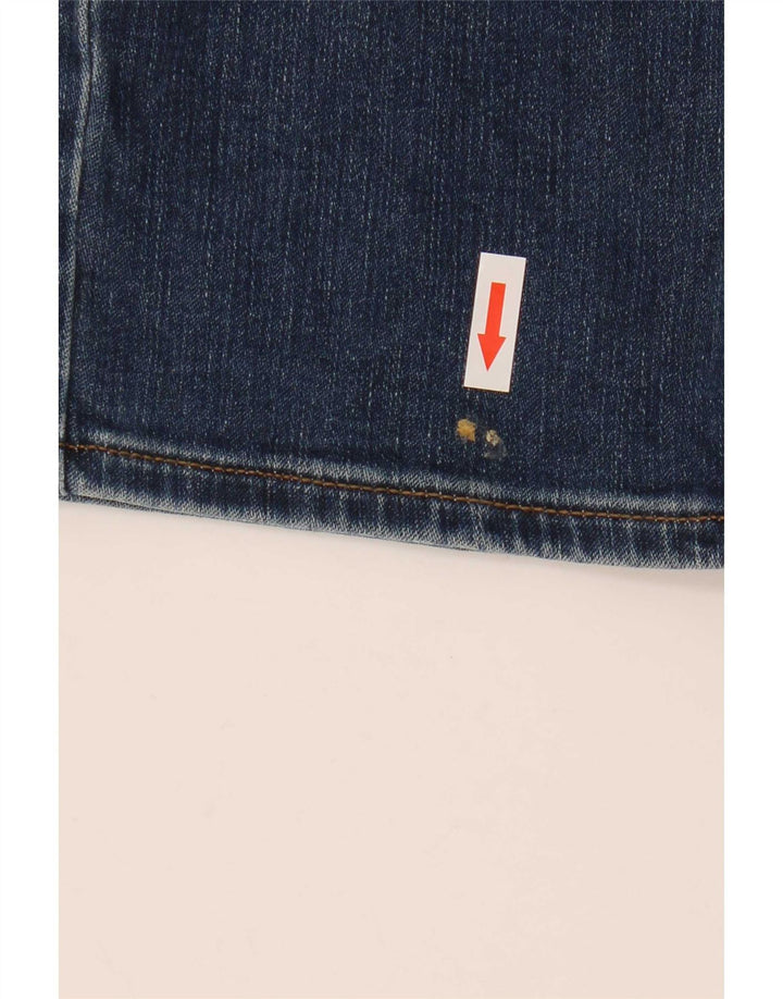 Marks & Spencer Męskie jeansy slim W40 L31 Niebieskie, bawełniane