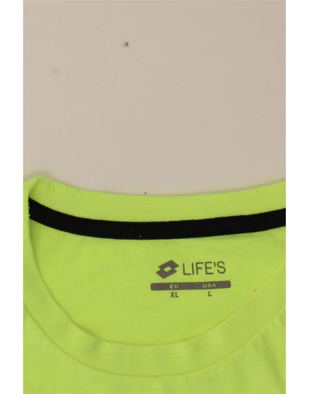 LOTTO Mens Graphic T-Shirt Top Large Green Vintage Lotto and Second-Hand Lotto from Messina Hembry 