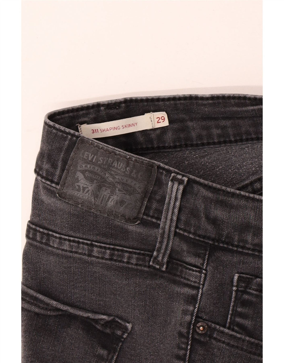 Damskie dżinsy Levi's 311 Shaping Skinny W29 L29 Szare