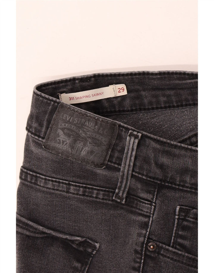 Damskie dżinsy Levi's 311 Shaping Skinny W29 L29 Szare