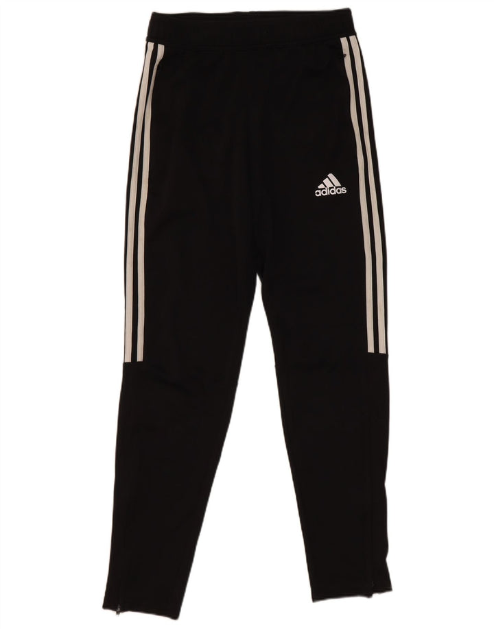Męskie spodnie dresowe Adidas Aeroready, małe, czarne, poliestrowe