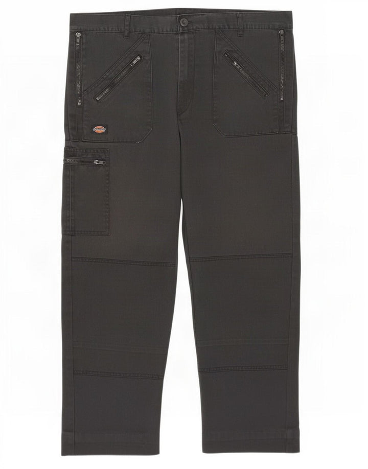 Męskie proste spodnie cargo Dickies W42 L28 Czarny poliester