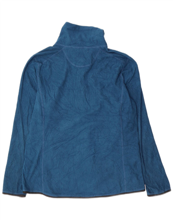 Damska kurtka polarowa EDDIE BAUER UK 18 XL, niebieska, poliestrowa