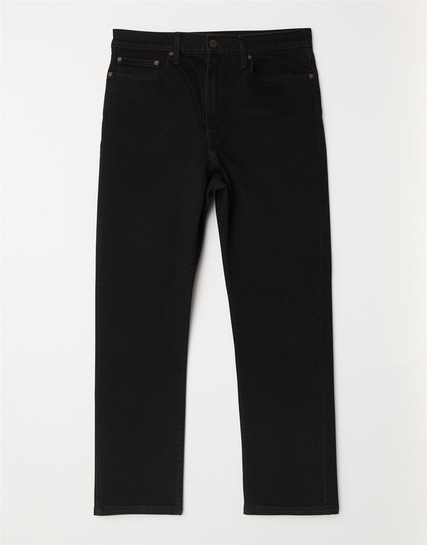 Męskie jeansy Levi's 513 Slim Fit Straight W34 L30 Czarna bawełna