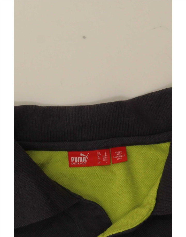 Męska koszulka polo Puma, duża, szara