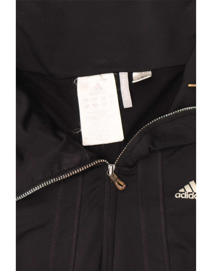 Damska kurtka dresowa Adidas Clima 365 UK 14, średni czarny poliester
