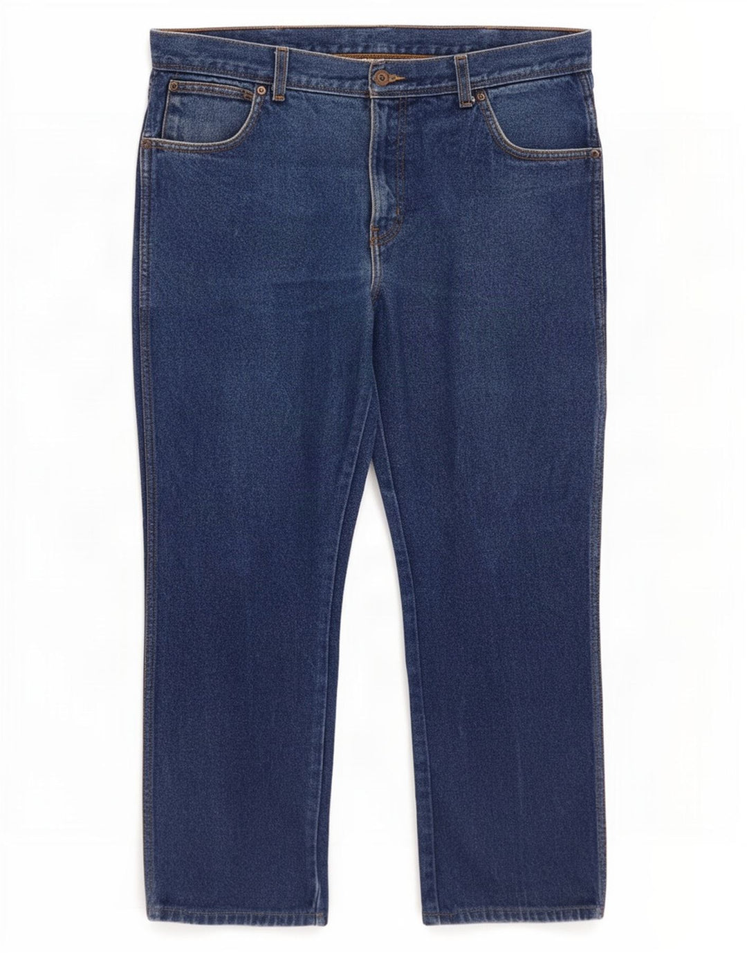 Męskie jeansy Wrangler o prostym kroju W36 L30, niebieskie, bawełniane