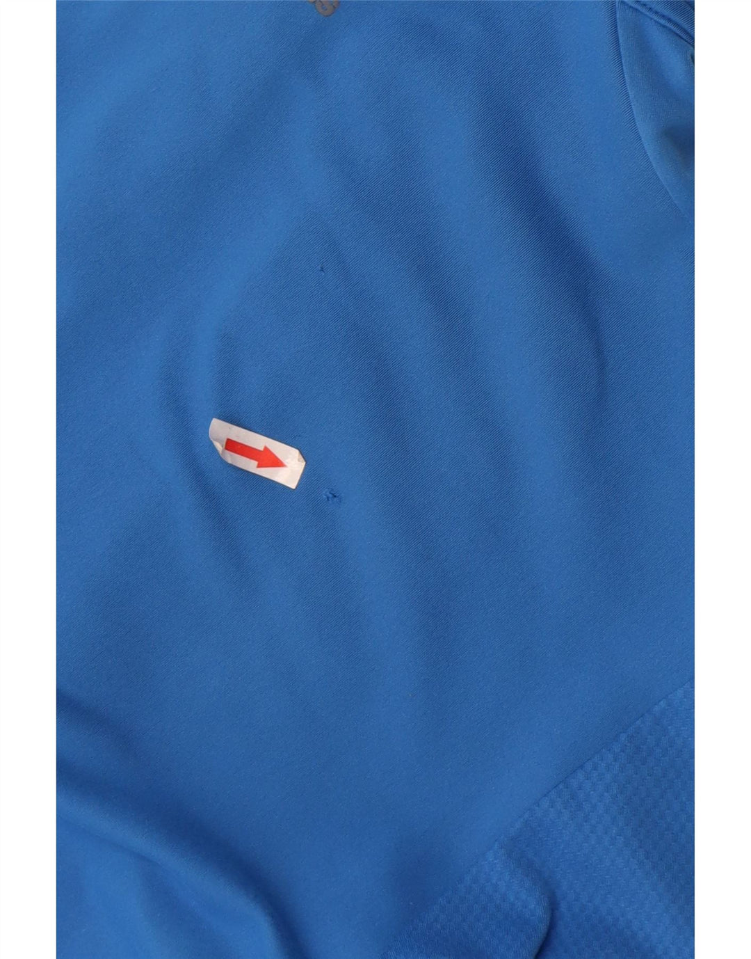 Adidas Męski dres Climalite Zip Neck Pullover Top Średni Niebieski Poliester
