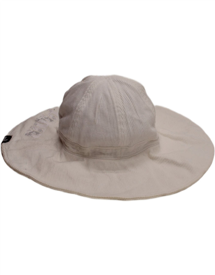 PUMA Womens Graphic Corduroy Bucket Hat One Size White