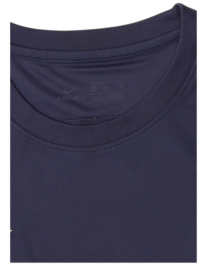 Męska koszulka t-shirt Nike Dri Fit XL, granatowa