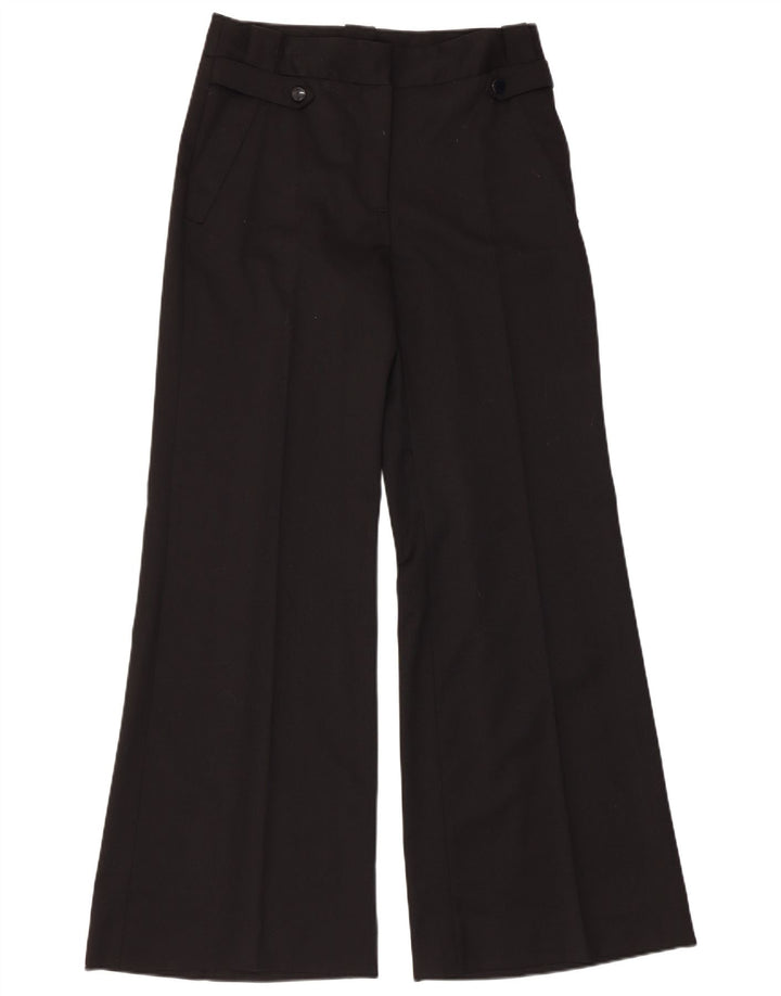 Spodnie damskie Zara Flare Chino EU 40 Medium W30 L32 Czarne