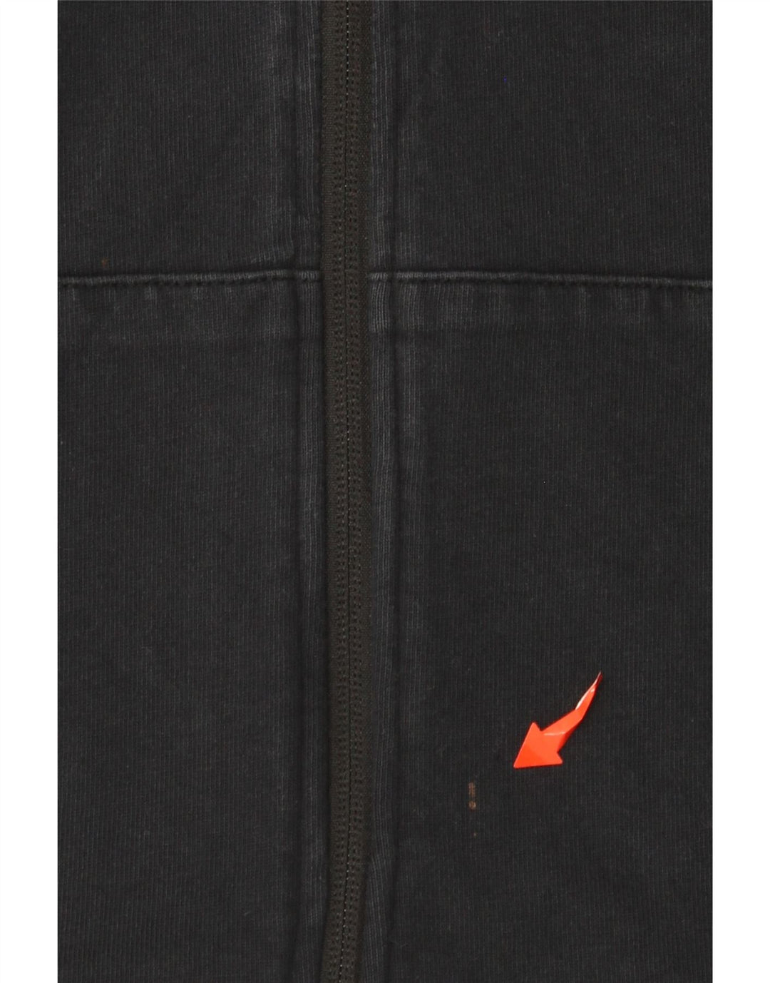 Damski sweter z kapturem i zamkiem NIKE UK 12, średni czarny, bawełniany