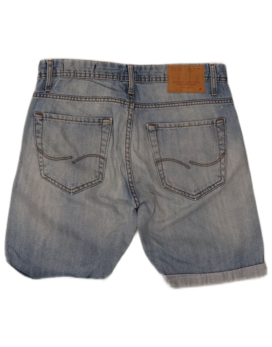 Męskie spodenki jeansowe Jack & Jones W32 średni niebieski
