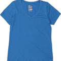 NIKE Womens Athletic Cut T-Shirt Top UK 16 Large Blue Vintage Nike and Second-Hand Nike from Messina Hembry 