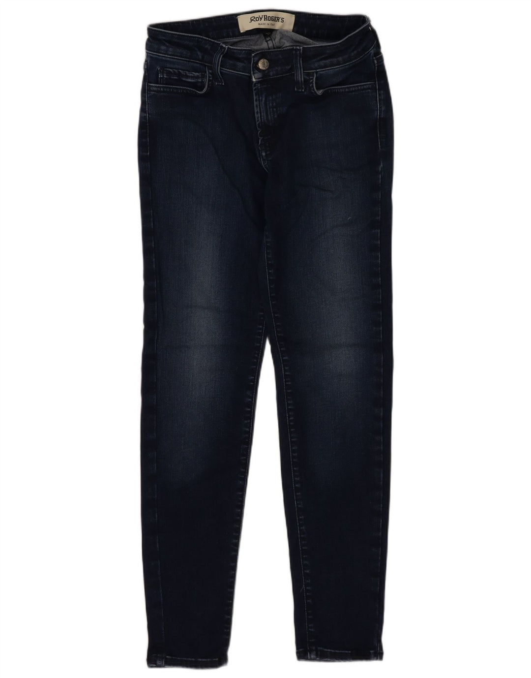 Damskie jeansy skinny Roy Rogers W28 L27 Niebieski poliester