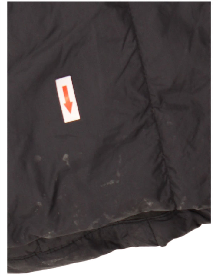 Damski płaszcz ocieplany Sergio Tacchini UK 14, średni czarny nylon