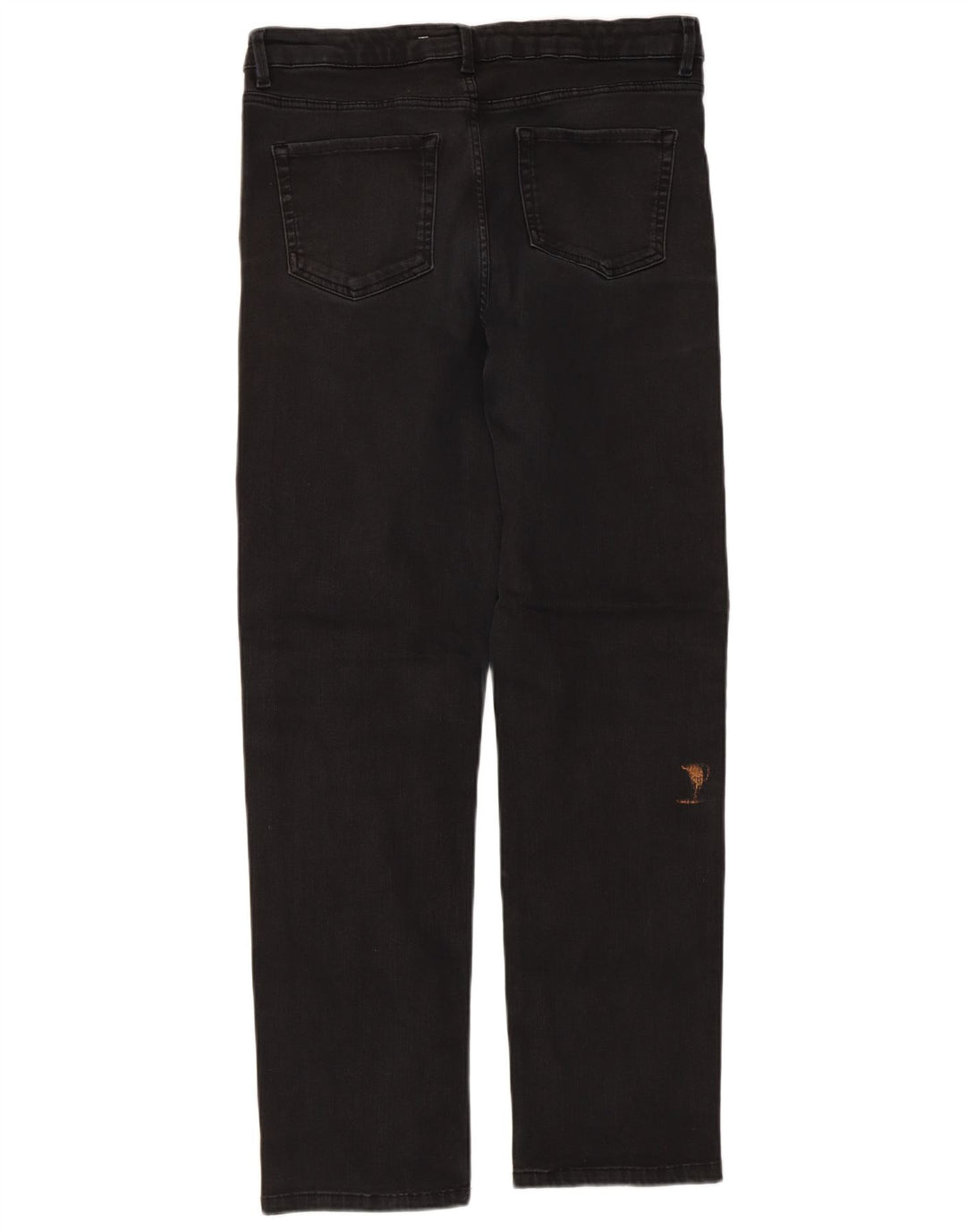 Marks & Spencer Damskie Regular Straight Jeans UK 16 Large W32 L30 Czarny
