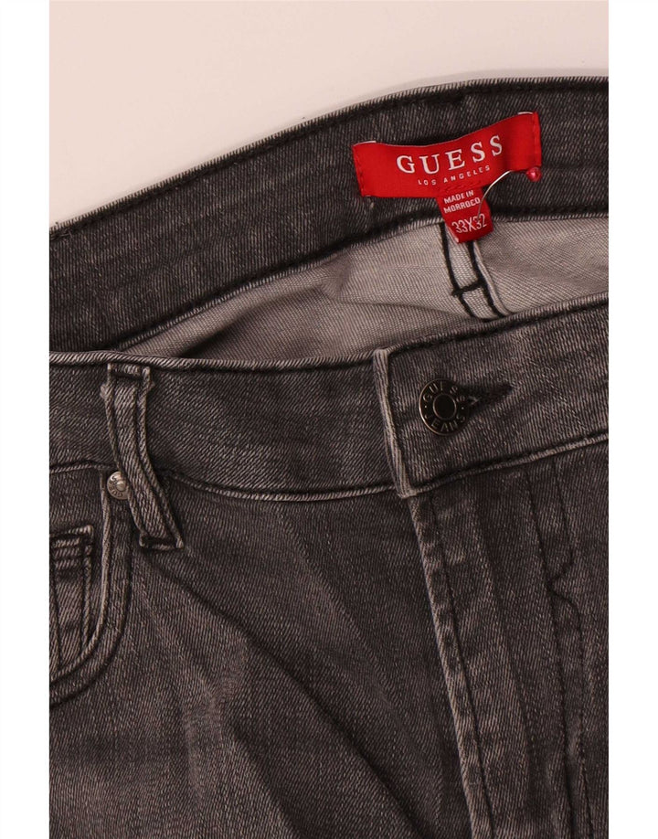 Damskie jeansy Guess Skinny W33 L32 szare