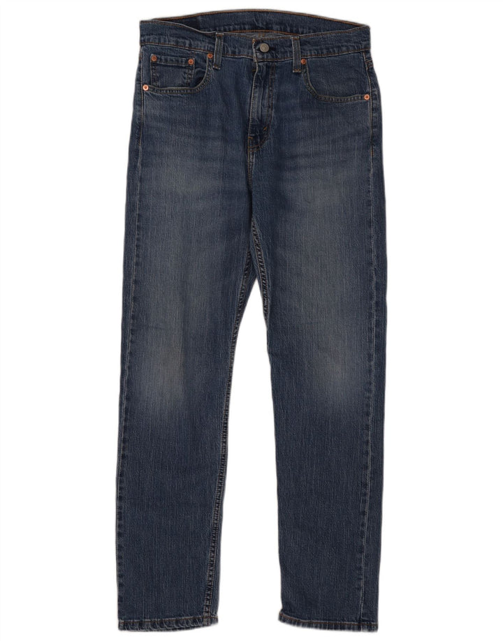 Męskie jeansy Levi's 502 Tapered W33 L32 Niebieskie bawełniane