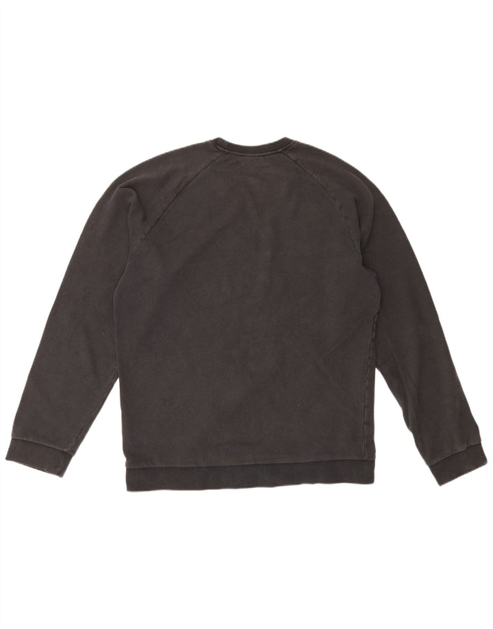 Adidas Męska bluza z grafiką, duża, czarna, bawełniana