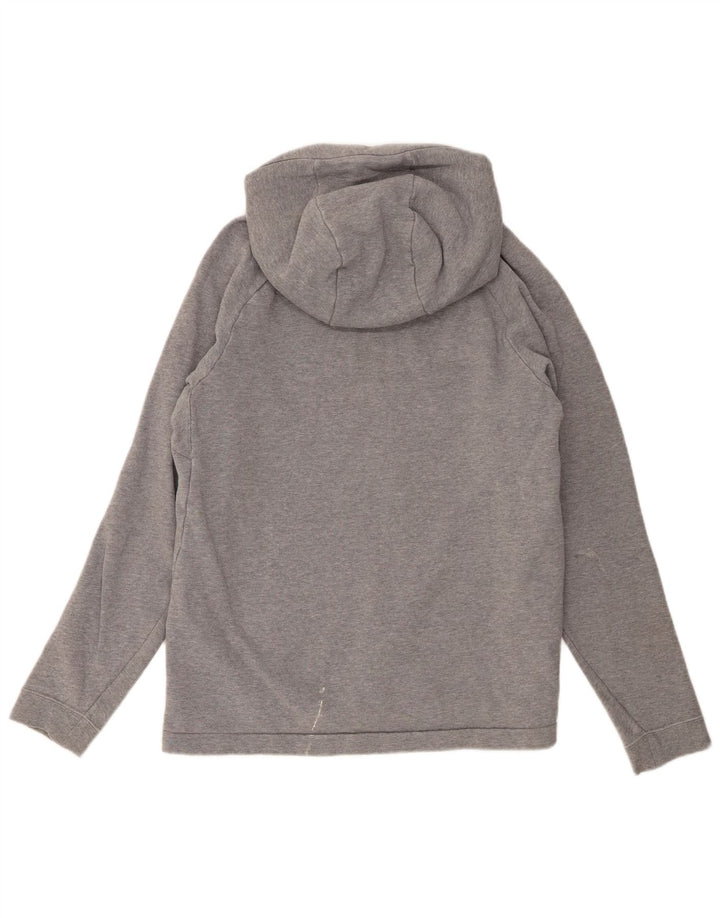 Męski sweter z kapturem Nike, duży, szary, bawełniany