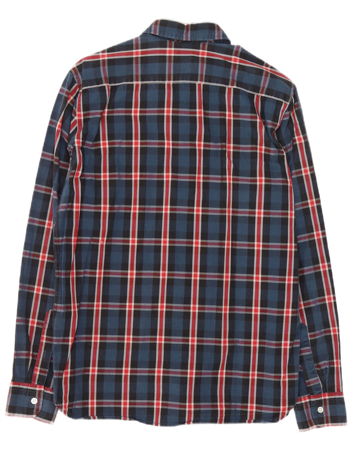 Koszula męska Levi's, bawełniana, w średnią granatową kratkę