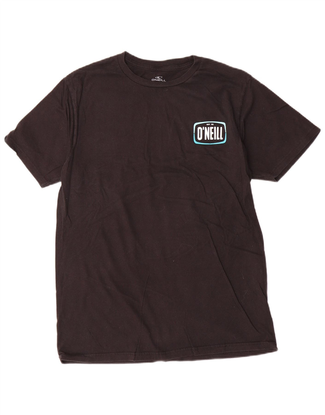 Męski T-shirt z grafiką O'Neill o nowoczesnym kroju, średni czarny, bawełniany