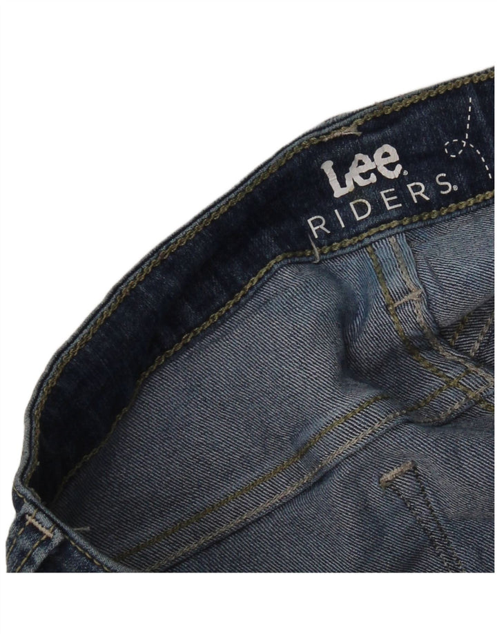 Damskie jeansy Lee Riders Mid Rise Skinny W30 L26 Niebieskie