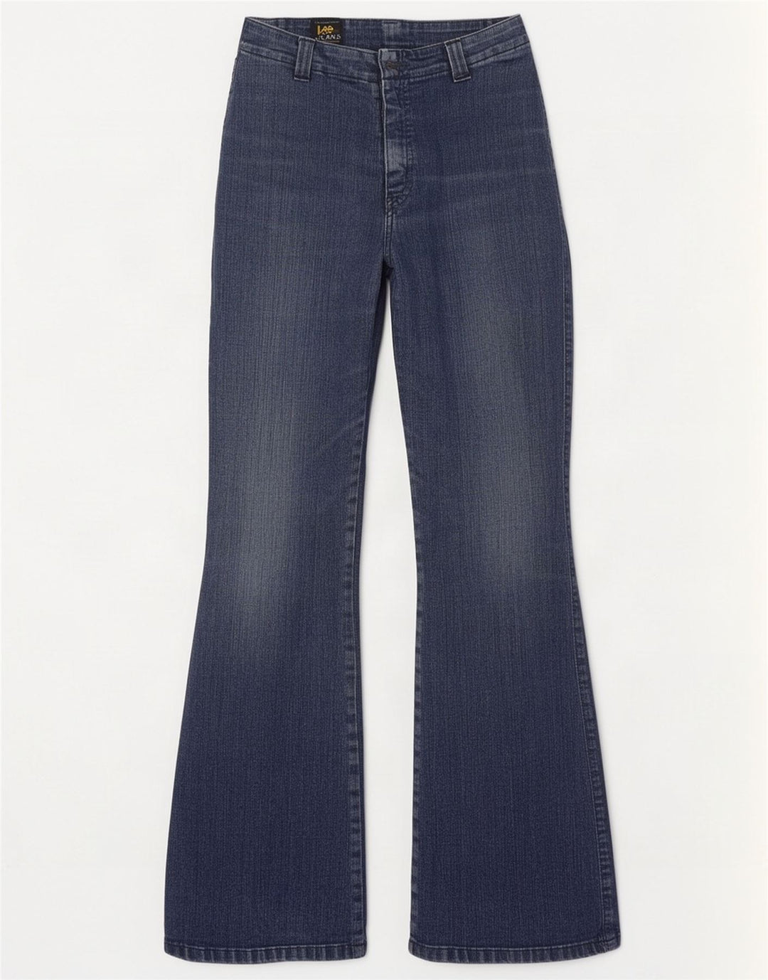 Damskie jeansy Lee Kiana Flared W30 L31 Niebieskie bawełniane