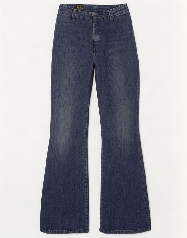 Damskie jeansy Lee Kiana Flared W30 L31 Niebieskie bawełniane