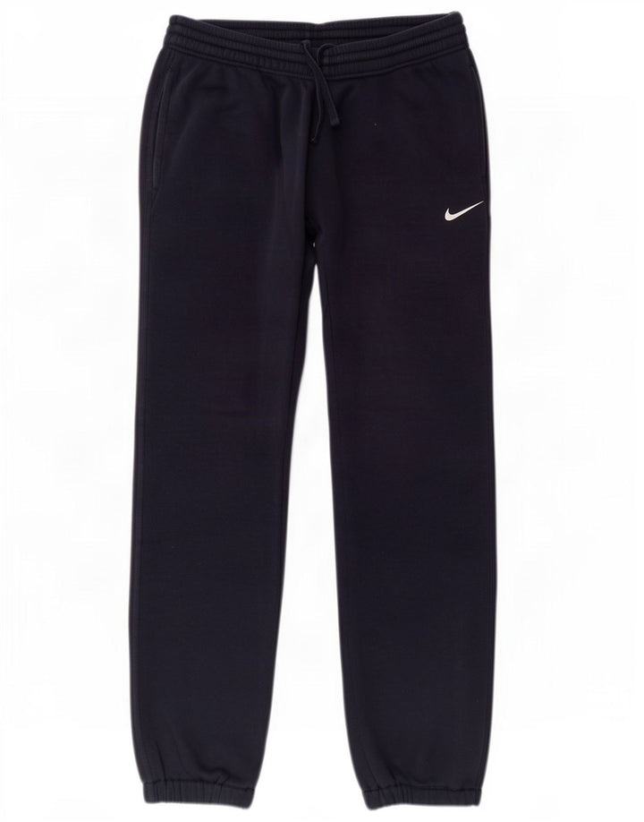 Męskie spodnie dresowe Nike, duże, granatowe, bawełniane